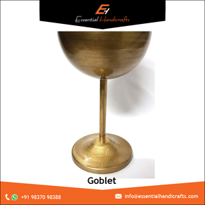 Thiết kế cổ được làm bằng thép không gỉ mạ vàng kim loại cốc rượu vang kính cho nhà hàng và Đảng - Product Image 6