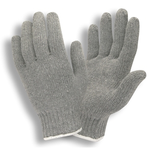 Hilo de poliéster y algodón en color gris para tejer guantes - Product Image 2