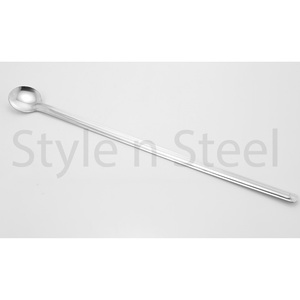 บาร์ค็อกเทลเชคเกอร์ช้อนช้อนคนผสมน้ำผลไม้ค็อกเทลสแตนเลสช้อนสเตนเลสแบบเกลียว - Product Image 2