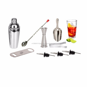 Juego de 9 Utensilios de Bar de Acero Inoxidable para Exteriores, Gran Venta - Product Image 1