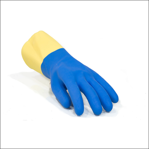 Gants en caoutchouc de qualité européenne Malaisie Épais Antidérapant Absorbant la transpiration Doublure intérieure en coton Gants pour réparation automobile Entretien Bricolage - Product Image 5
