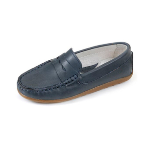 Vendita calda scarpe per bambini in pelle di qualità europa Casual Slip On mocassini scarpe per bambini per ragazzi - Product Image 1