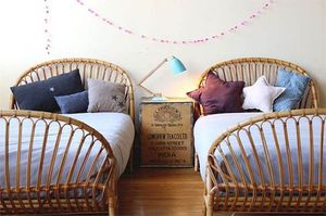 Lit en rotin de luxe au design moderne - Product Image 6