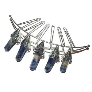 Buy Lapis Lazuli 5 Pencil Silver Crown Jewelry