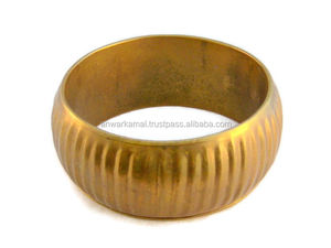 Nouveau bracelet en laiton avec manchette peinte à la main, bracelet tendance pour filles et femmes - Product Image 2