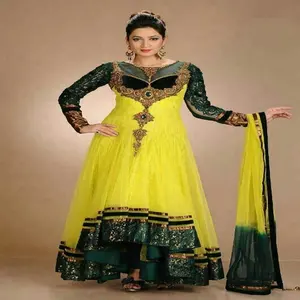 Salwar Kameez Ấn Độ Bollywood Bridal Suit Thiết Kế 2018