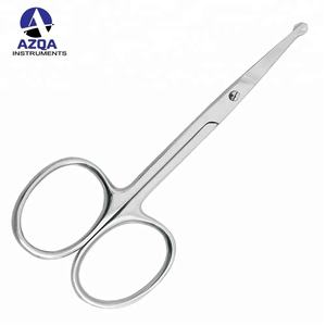 Tijeras para Cutículas de Acero Inoxidable con Punta Afilada y Acabado Satinado para Cortar Cutículas de Dedos de Manos y Pies, Herramienta de Manicura y Pedicura - Product Image 4