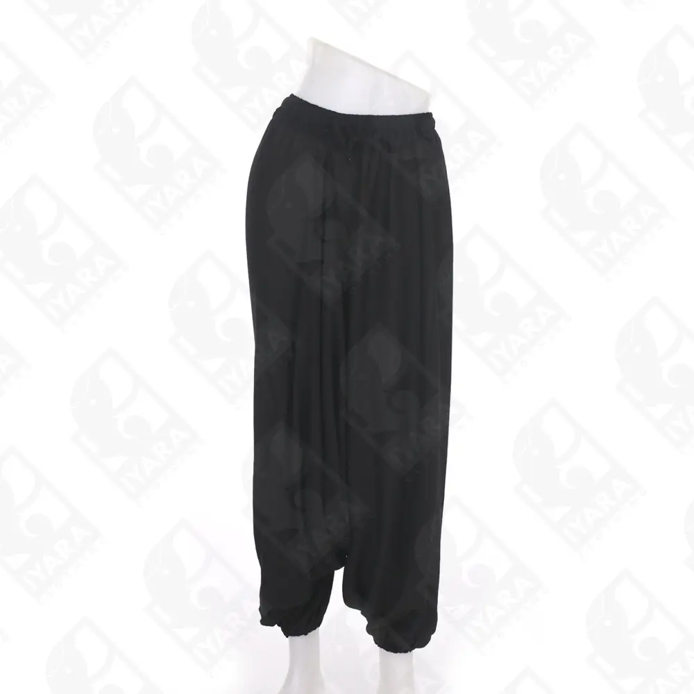 Pantalon sarouel noir pour aladin, vêtement thaïlandais, mode