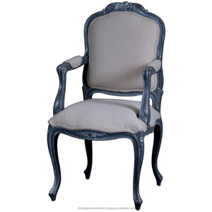 Meubles En Bois Sculpté Ensemble de Table À Manger De <span class=keywords><strong>Style</strong></span> Français 4 Chaises - Product Image 4