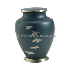 โกศใส่ศพอลูมิเนียมดีไซน์นกพิราบบินสำหรับขี้เถ้ามนุษย์ - Product Image 4