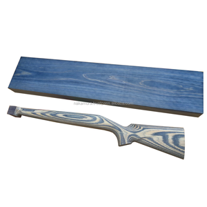 Hermosa madera laminada de abedul teñido en blanco para Gunstock, modelo de pistola, bolígrafo, artículos deportivos, etc. - Product Image 2