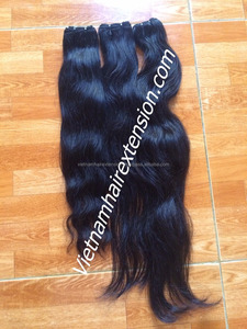 Extensions de cheveux ondulés vierges Remy du Vietnam, tissées à la machine, 100g, prix d'usine, vente en gros - Product Image 3