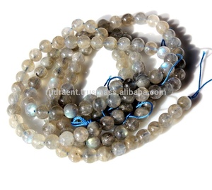 หินคริสตัลบำบัดอัญมณีแร่ลาบราดอไรต์เกรดสูง6มม. - Product Image 4