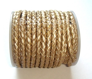 Hot bán 4mm 5mm 6mm phẳng bện da cuộn 10 mét sân đối với trang sức làm đan vòng tay trực tiếp cung cấp lành mạnh - Product Image 2