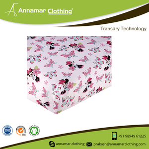 2018 Design Pure 100% Organic cotton Fitted Baby Crib Sheets - Product Image 6