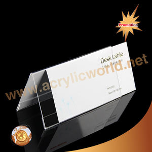 Soporte de acrílico para menú a5, soporte de señal de acrílico para menú - Product Image 3