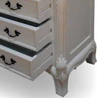Muebles Franceses Pintados - Cómoda Provincial Antigua, Fabricante de Muebles de Indonesia por Dwira Jepara Furniture.