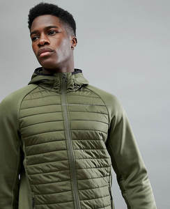 Gilet d'hiver chaud pour hommes en vrac, veste rembourrée Multi verte, bon marché, Performance centrale - Product Image 3