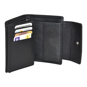 Eco Friendly Classic Genuine Leather Men's <b>Wallet</b> with Durable Construction and Multiple Storage Compartments Available For Sale - Product Image 4
