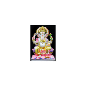 Estatua de Ganesha, Dios de mármol hecho a mano - Product Image 1