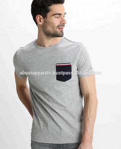 Camiseta de algodón a granel de diseño personalizado para hombre, camiseta transpirable de manga corta con cuello redondo y estampado de logotipo, camisetas ajustadas en blanco - Product Image 4