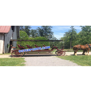 Buggy largo para Paseo de caballos, carruaje de caballos, enrollable - Product Image 1