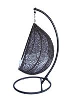 Mobilier moderne en rotin pour l'extérieur chaise suspendue en tissu hamacs pour parc, jardin, balcon vente en gros pour l'extérieur