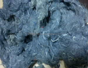 Eco-Friendly Macrame Knitting Crochet Art Craft Weaving Jewellery G20 Recycled Denim <b>Fiber</b> Tops Dyed Sustainable <b>Silk</b> <b>Fiber</b> - Product Image 2