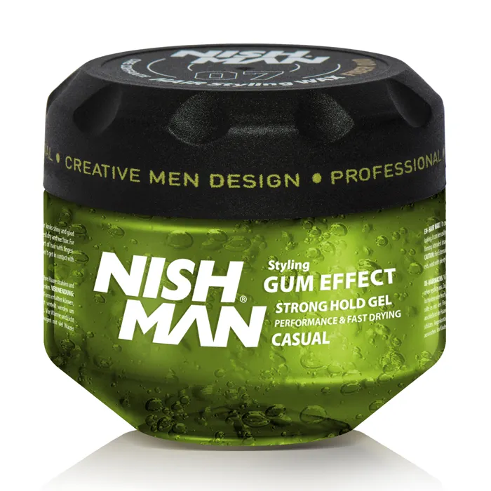 NISHMAN GUM EFFETTO PER LO STYLING DEI CAPELLI GEL CASUALE G1