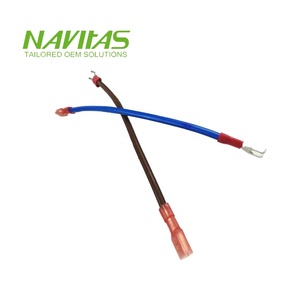 ขั้วต่อสายไฟหางปลา/ส้อมหางปลา1.25สายไฟสีแดง - Product Image 1