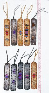 Leather Bracelets Peruvian <b>Wristbands</b> Artesanal Handmade Boho Hippie Jewelry for Sale Peru - Product Image 2