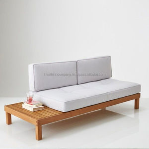 Ensemble de canapés de Patio en bois, meubles d'extérieur - Product Image 1