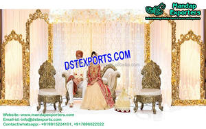 Bougie murale de réception en métal pour fête de mariage, magnifique décor moderne, pièces - Product Image 6