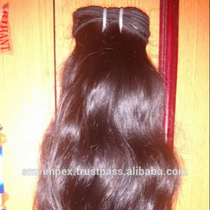 Unprocessed Raw Indian Human Hair.12A Grade High Quality Remy Hair Waft.Temple Human Hairs - Product Image 2