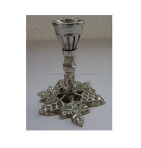 Vente chaude Nouvelle Usine Pas Cher Argent Bougeoir Décoratif En Gros Creative De Luxe Pilier Bougeoir Pour Un Usage Domestique - Product Image 3