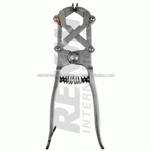 <span class=keywords><strong>Elastrator</strong></span> Sheep costrators bloodless แพะอุปกรณ์สัตวแพทย์ใช้ซ้ำได้คีมอื่นๆ - Product Image 2