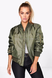 Chaquetas bomber para mujer, Top corto a la moda, al por mayor - Product Image 2