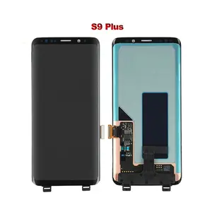 נבדק מקורי תצוגה עבור SAMSUNG Galaxy S9 בתוספת G965 G965F מלא LCD מסך מגע Digitizer עצרת