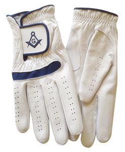 Guantes Masónicos 100% (BLANCOS) DE CUERO - Uso Diario Deportivo de Invierno, Cuero Suave - Product Image 2