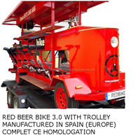 Beerbike-Bicicleta de cerveza 3,0 fuerte, fabricada, 3,0 Original de fábrica española, partybike,pub