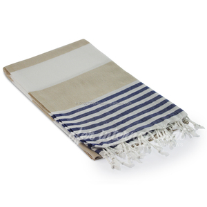 Serviettes turques tunisiennes Fouta Pestemal, serviettes Hamam en gros de l'usine turque. - Product Image 4