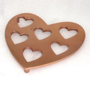 Remache redondo de Metal, accesorio personalizado de buena calidad con forma de corazón, resistente al calor, gran oferta - Product Image 1