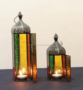 Металлический марокканский старинный фонарь подсвечник винтажный декоративный подвесный фонарь высокого качества для оптового продавца