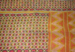 Vintage Kantha <b>Quilt</b> Manufacturer Indian Reversible <b>Quilt</b> Cotton <b>Quilt</b> Blanket Throw <b>Bedspread</b> - Product Image 3
