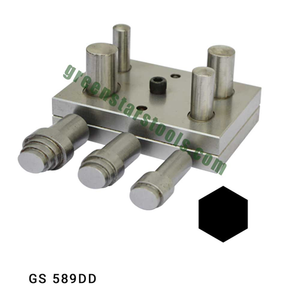 เครื่องตัดแผ่นดิสก์หกเหลี่ยมแฟนซีพร้อมเครื่องเจาะเครื่องมือและอุปกรณ์589DD เครื่องประดับสำหรับอัญมณี - Product Image 1