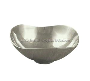 Assiette à Dîner Célèbre en Métal Brillant Poli Décoratif en Métal Aluminium Plats à Fleurs Plats Plateau de Service Élégant - Product Image 3