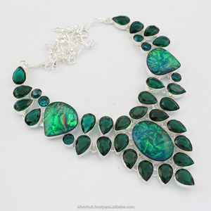 En gros 925 Faits à la main En Argent Sterling Collier En Métal De Mode - Product Image 4