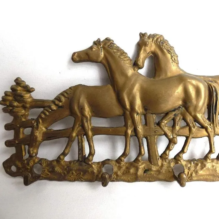 Gantungan Kunci Kuningan Kuda Dekoratif Eksportir