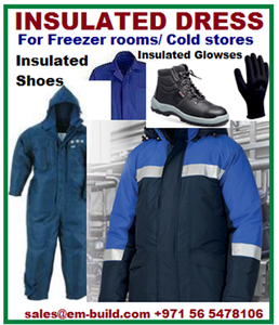 Insulated Wear , Dress Suitable for Cold Rooms and <b>Freezer</b> Rooms - Product Image 1
