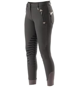 Shemax personnalisé nouveau design fabricants de vêtements équestres coupe à sec haute élasticité gel genou dames culottes d'équitation - Product Image 2